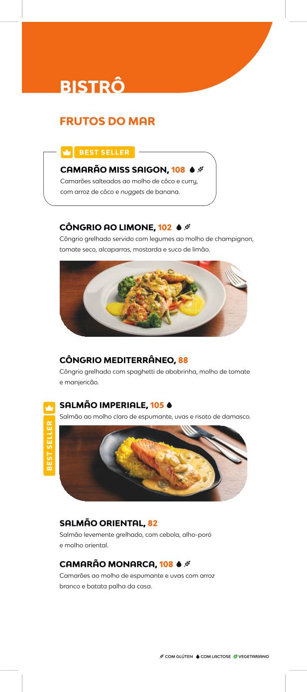 Babilônia Gastronomia cardápio