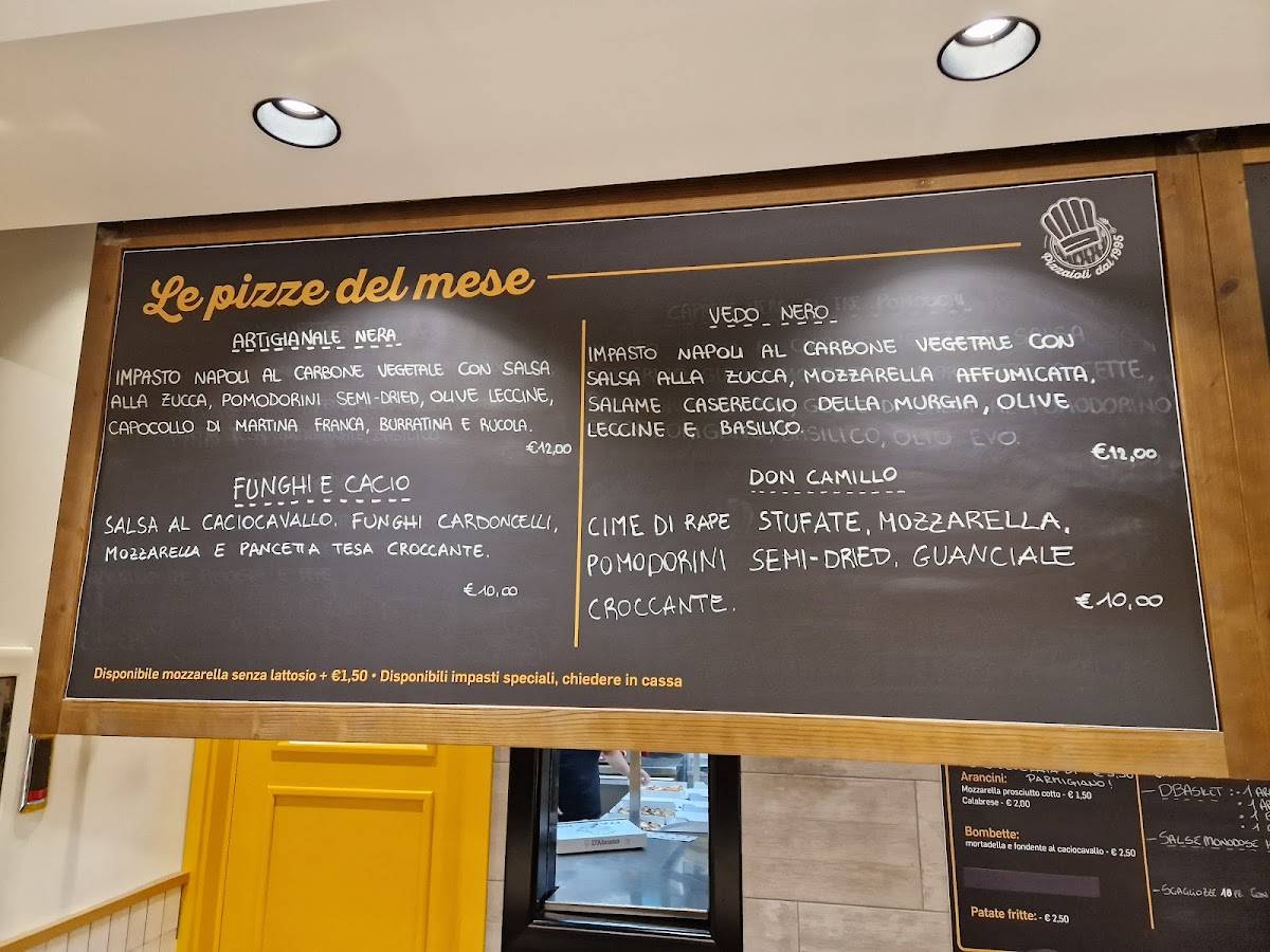 Menu di D'Abramo Pizzeria 