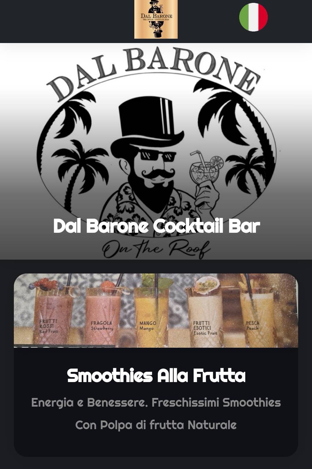 Menu di Dal Barone 