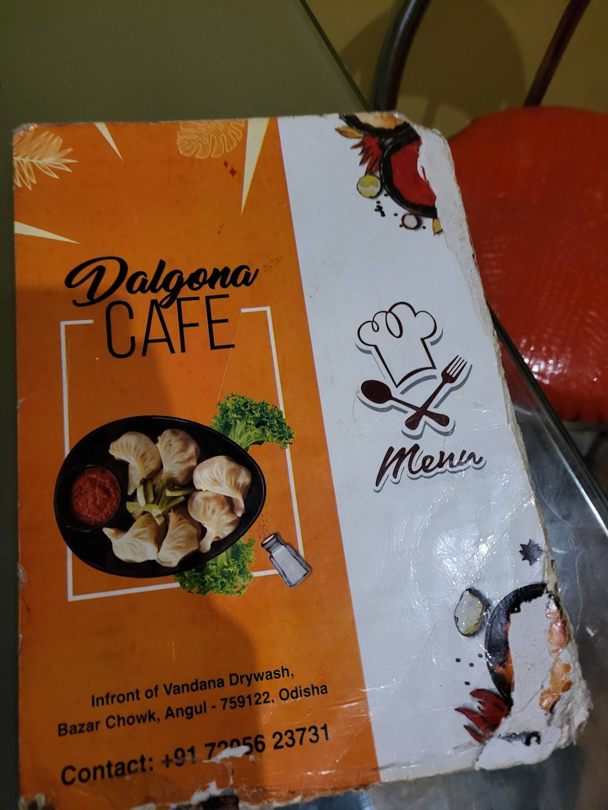 Dalgona Cafe menu