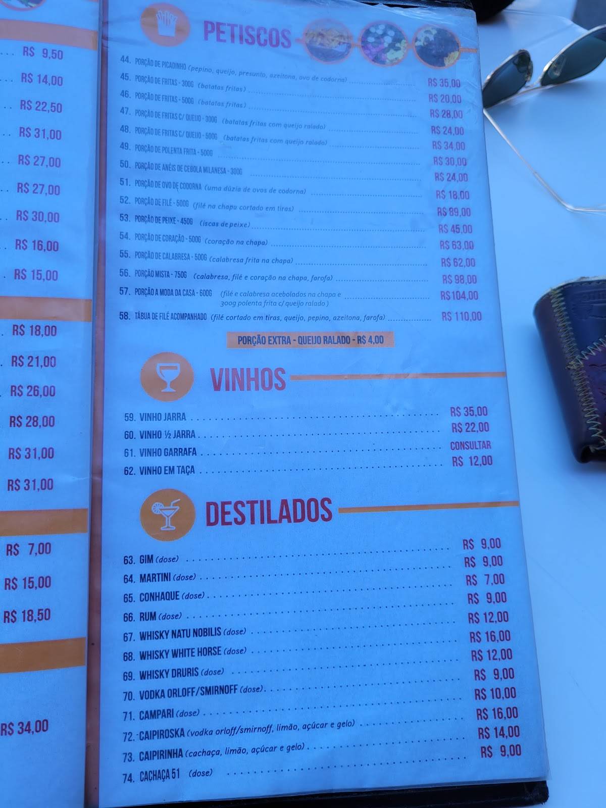 Dalikão Lanches cardápio