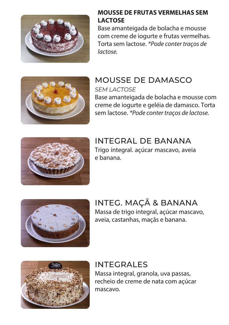 DaMay Café e Confeitaria cardápio