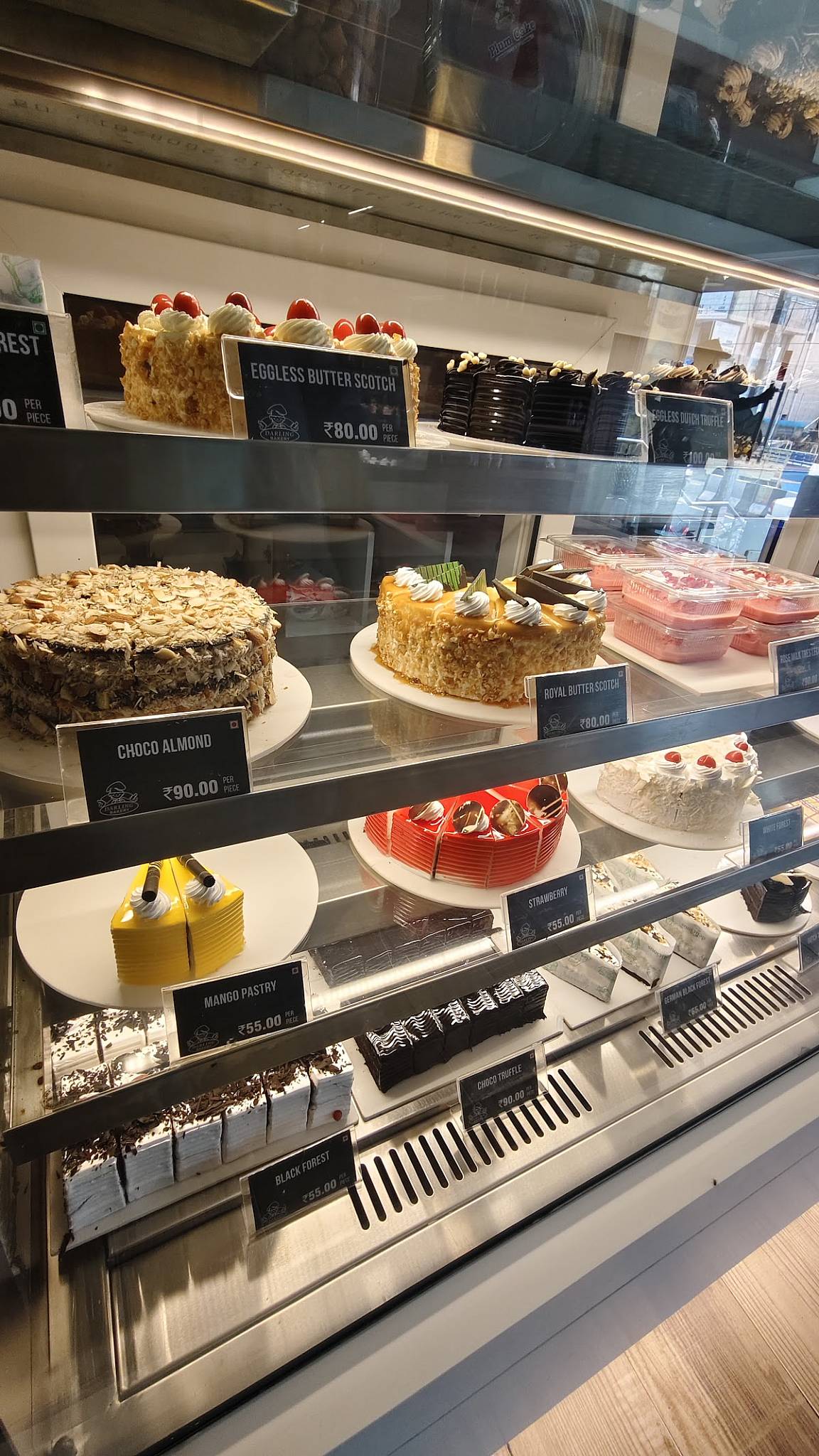 Darling Bakery menu