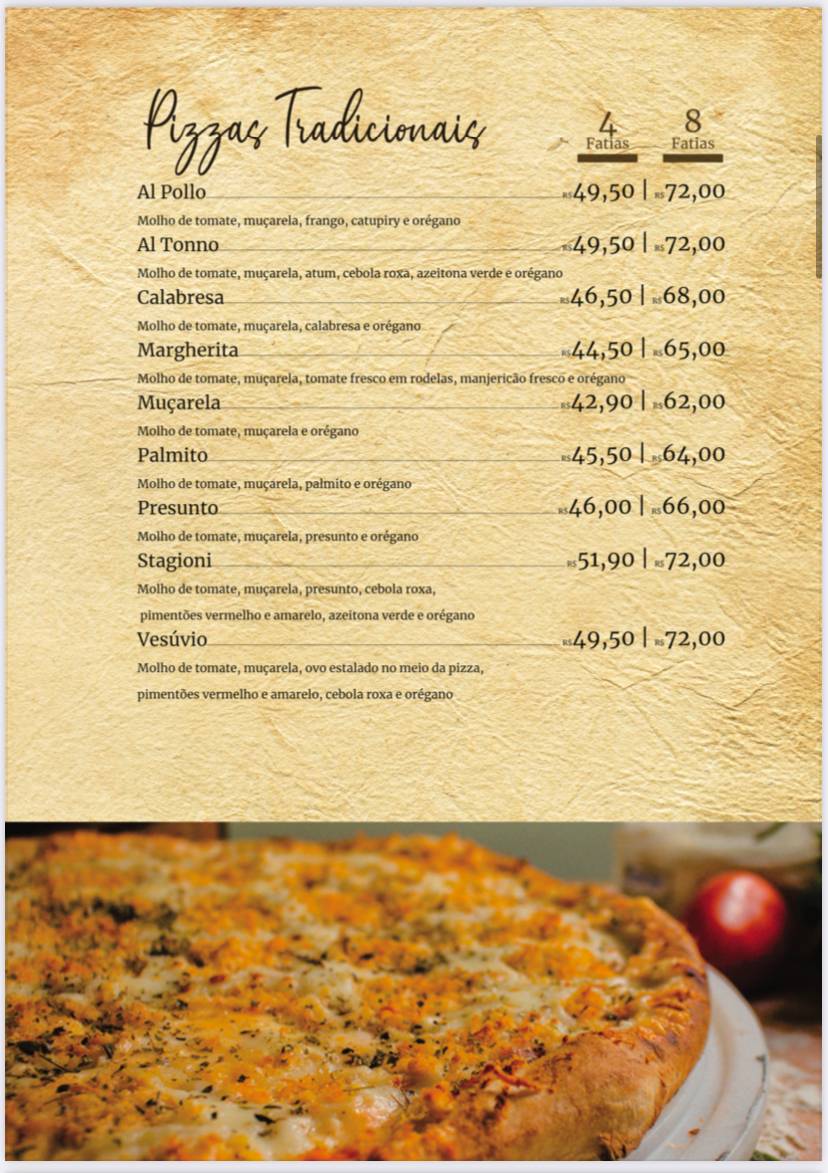 Di Bello Pizzeria cardápio
