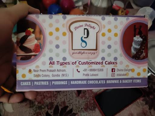 Divine Delight - Customize Cakes & Bakery in Gondia menu