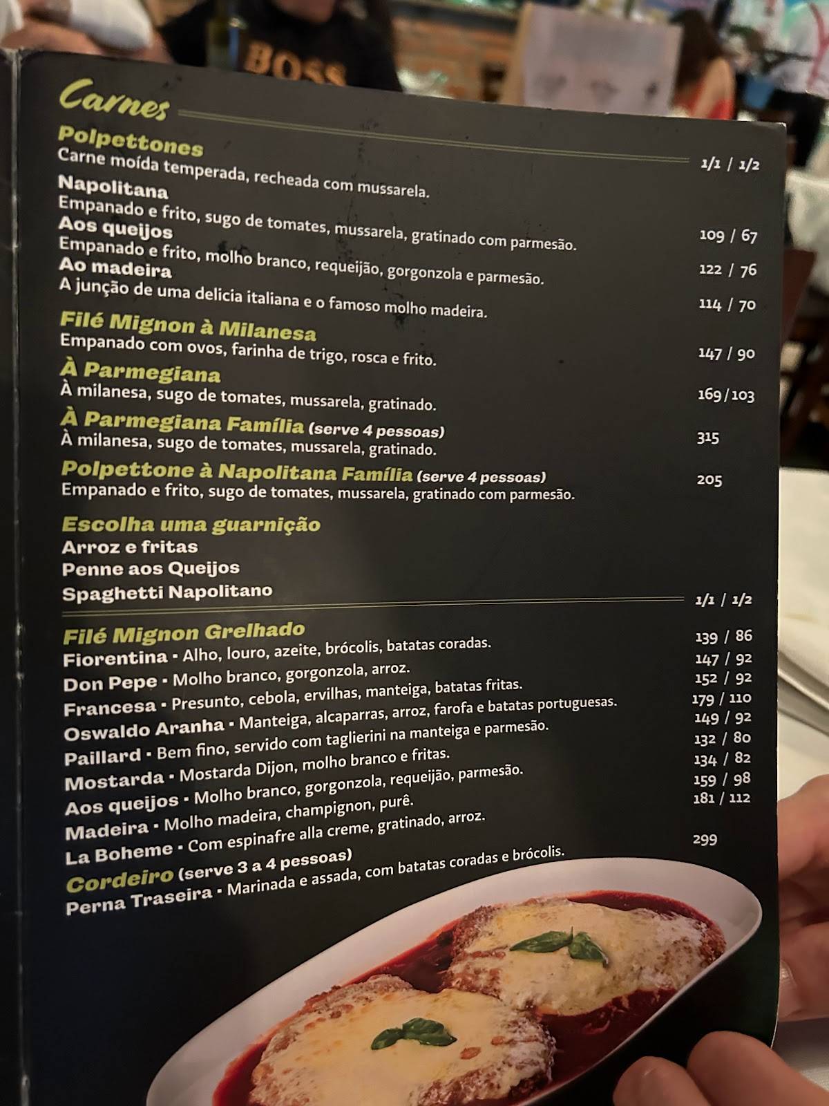 Don Pepe Di Napoli cardápio