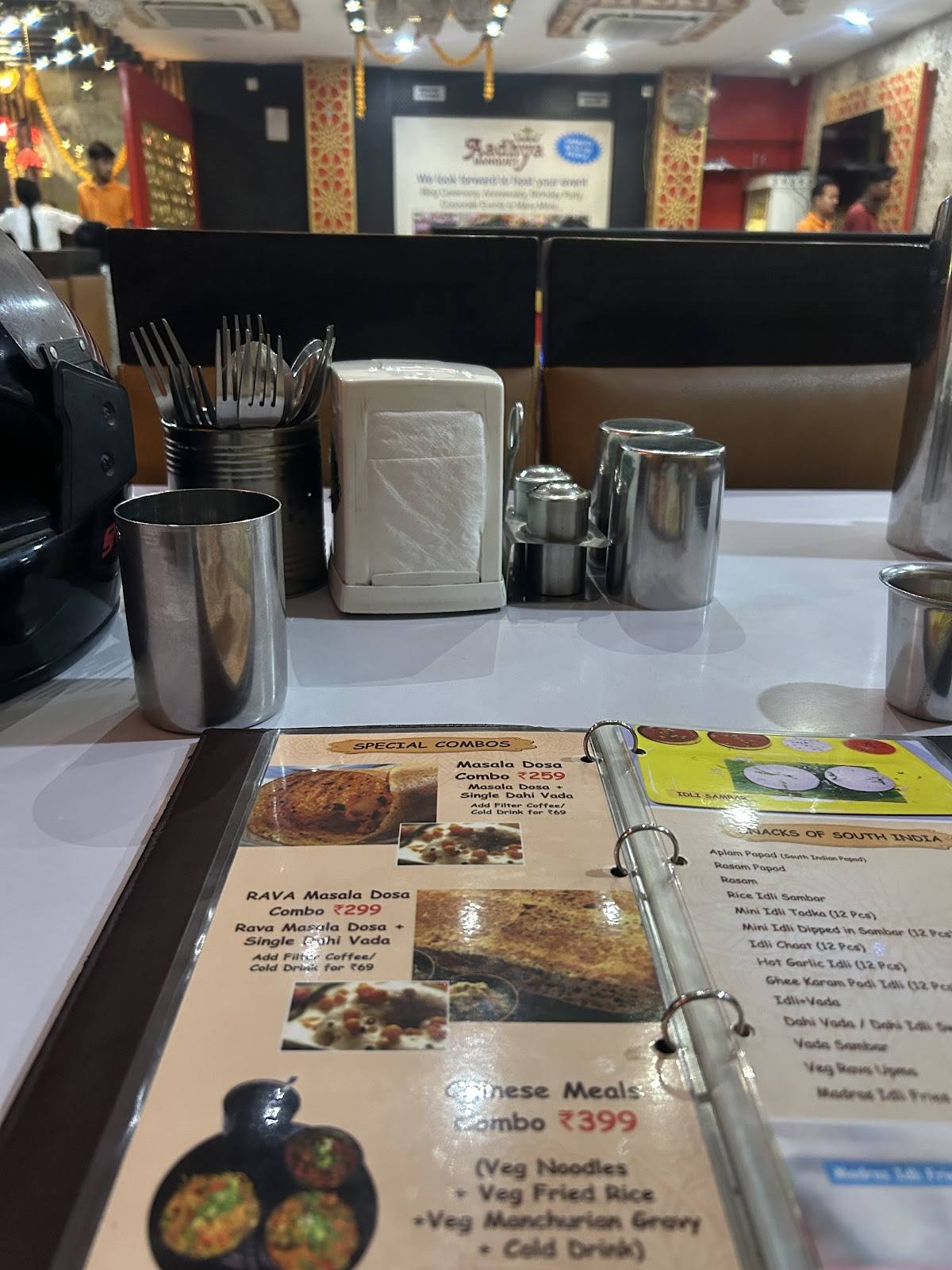 Dosa Palace - RDC Raj Nagar Ghaziabad menu