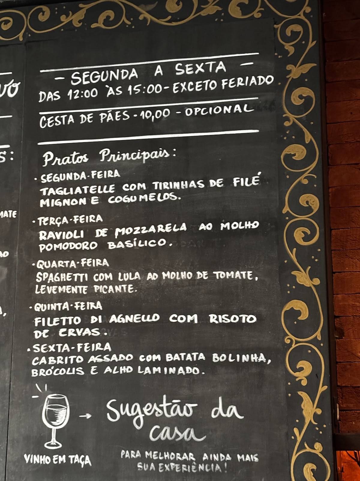 Due Cuochi Cucina cardápio