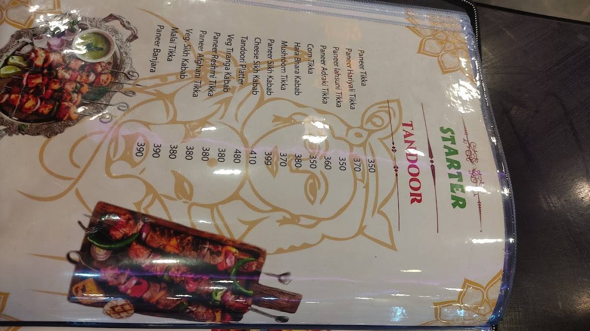 Dwarka Pure Veg Restaurant Goa menu