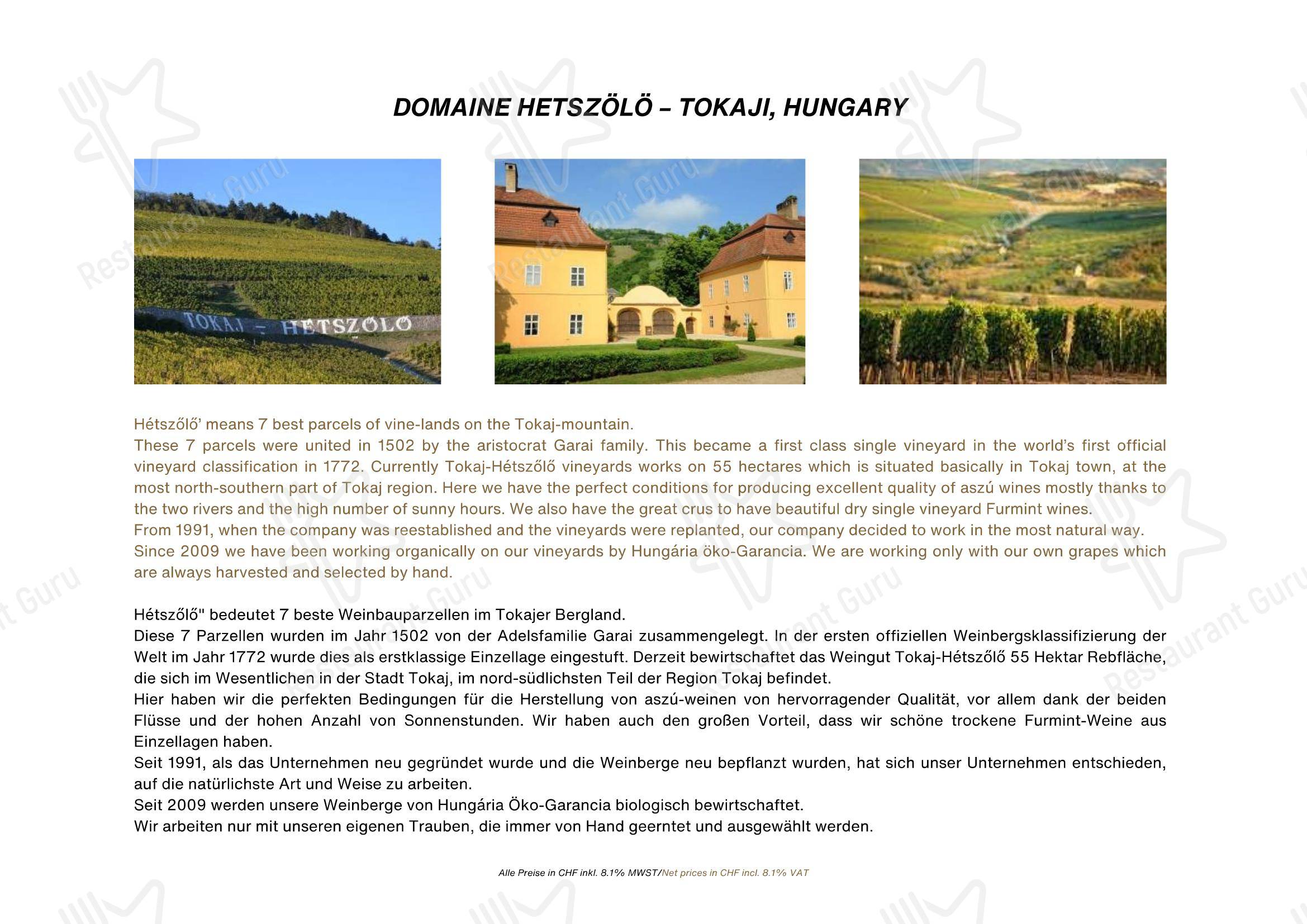 Menu di Eden Kitchen & Bar - Lunch Menu