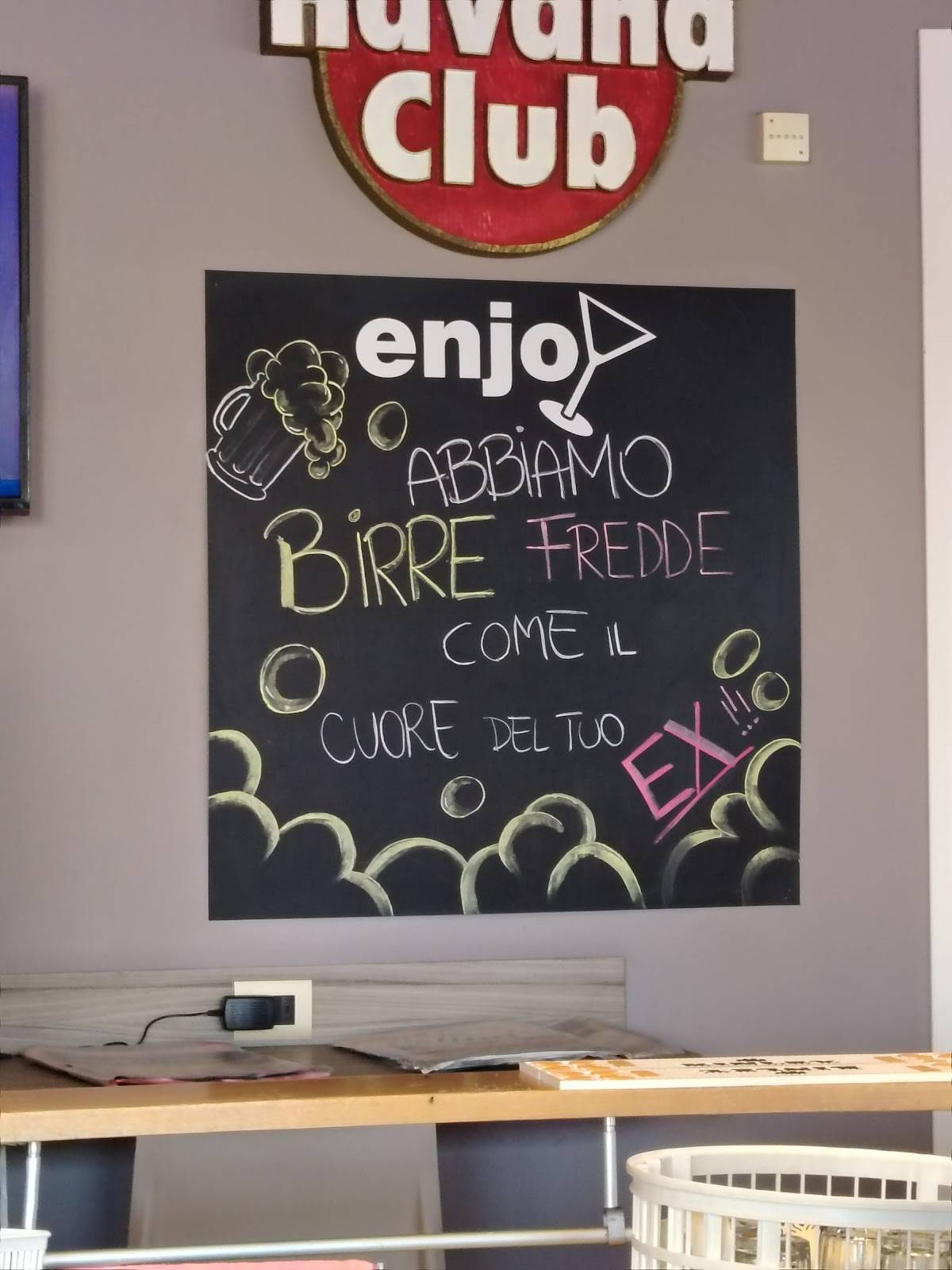 Menu di Enjoy BAR - HOTEL - SPA 