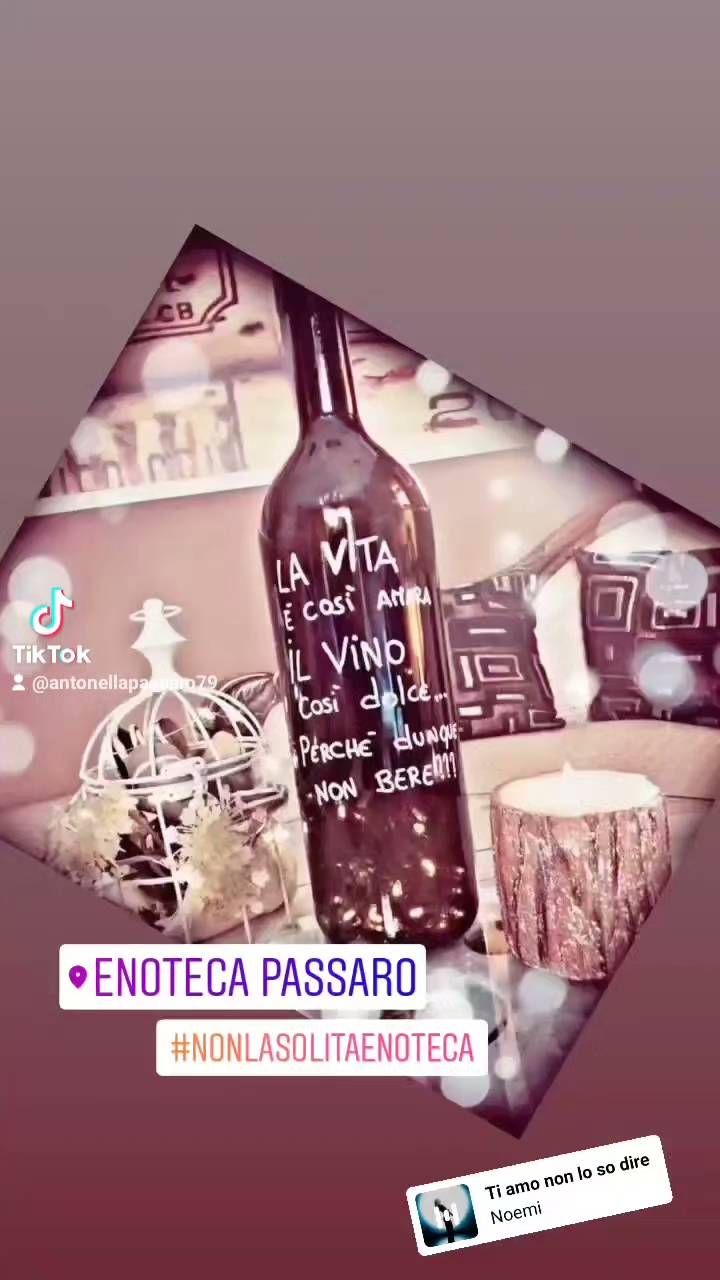 Menu di Enoteca Passaro 