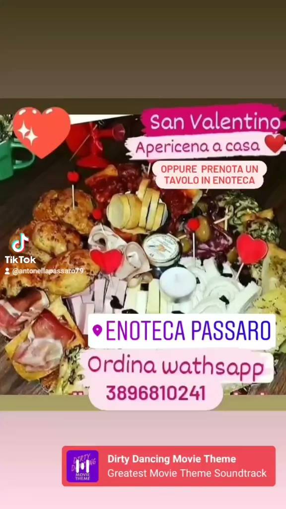 Menu di Enoteca Passaro 