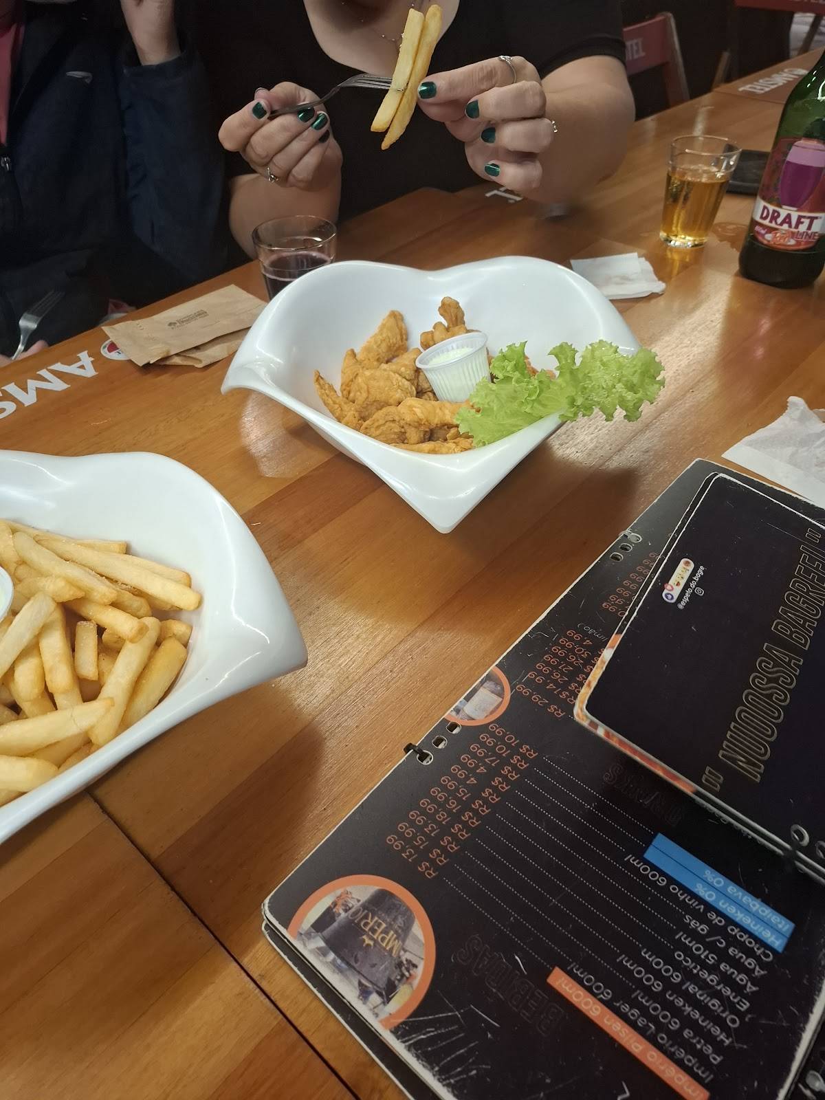 Espeto do Bagre cardápio