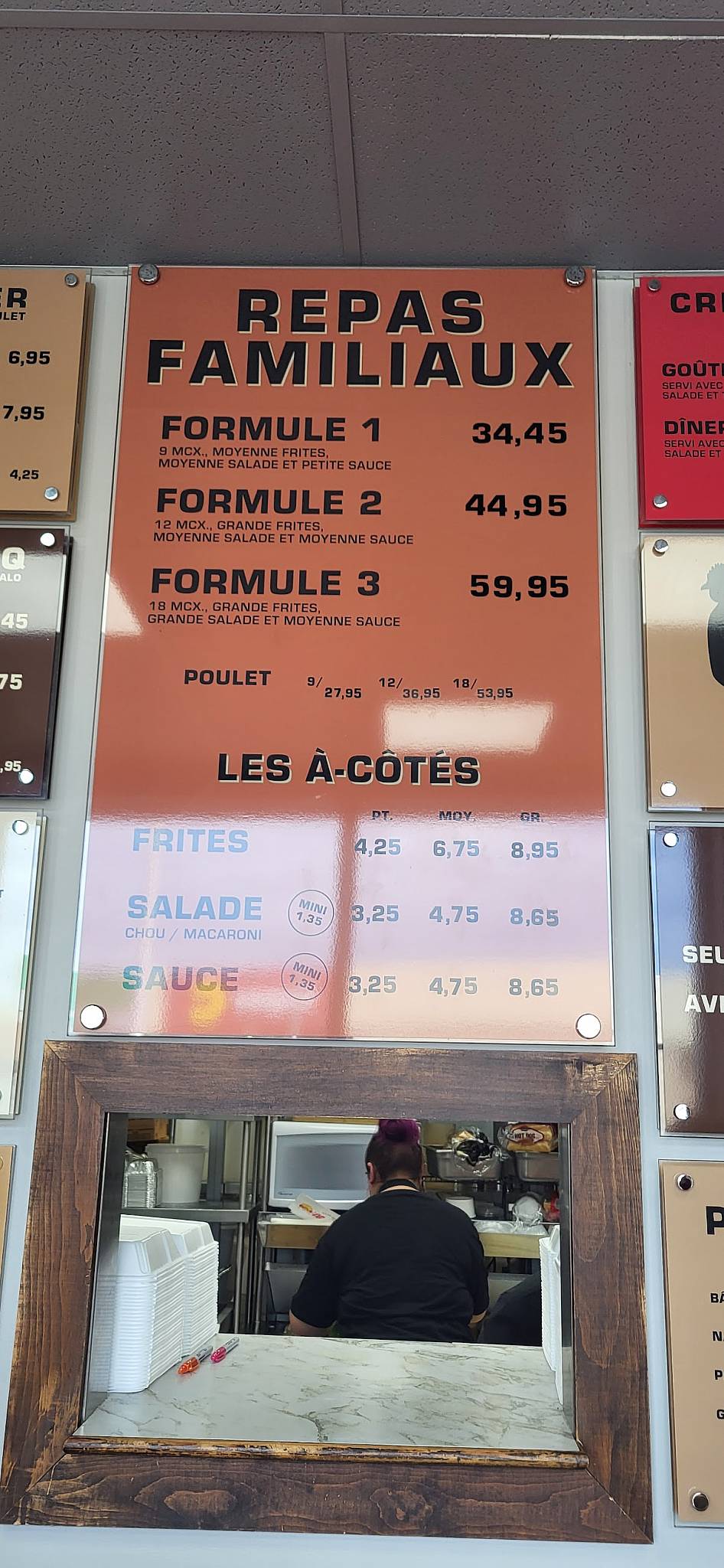 Menu de F D I
