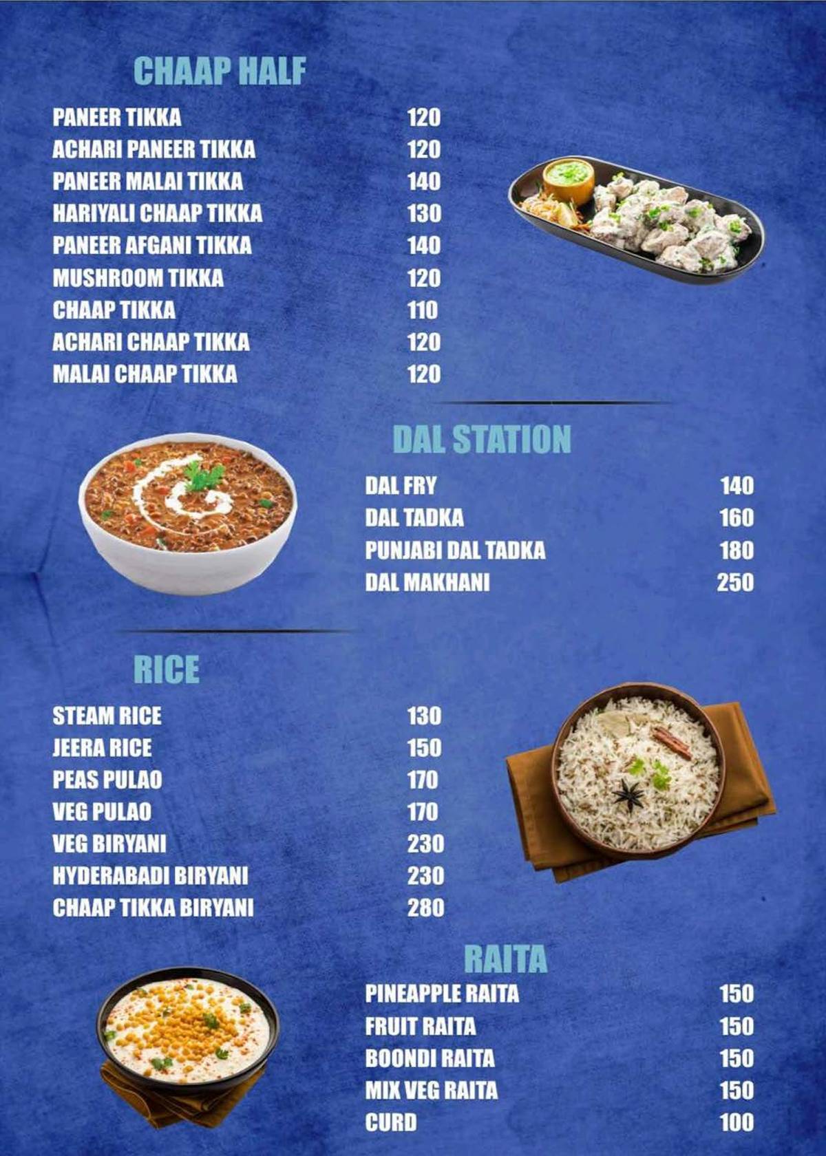 FLAVOURS RESTAURANT { PURE VEG BEST RESTAURANT MATHURA } menu