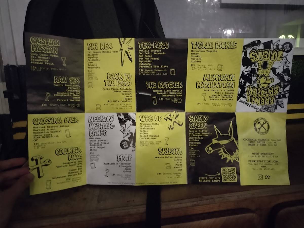 Menu di Freni e Frizioni 