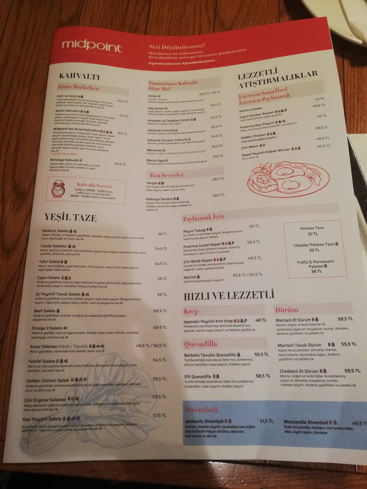 Menu de Midpoint