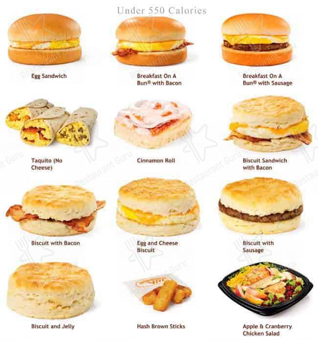 Whataburger menu