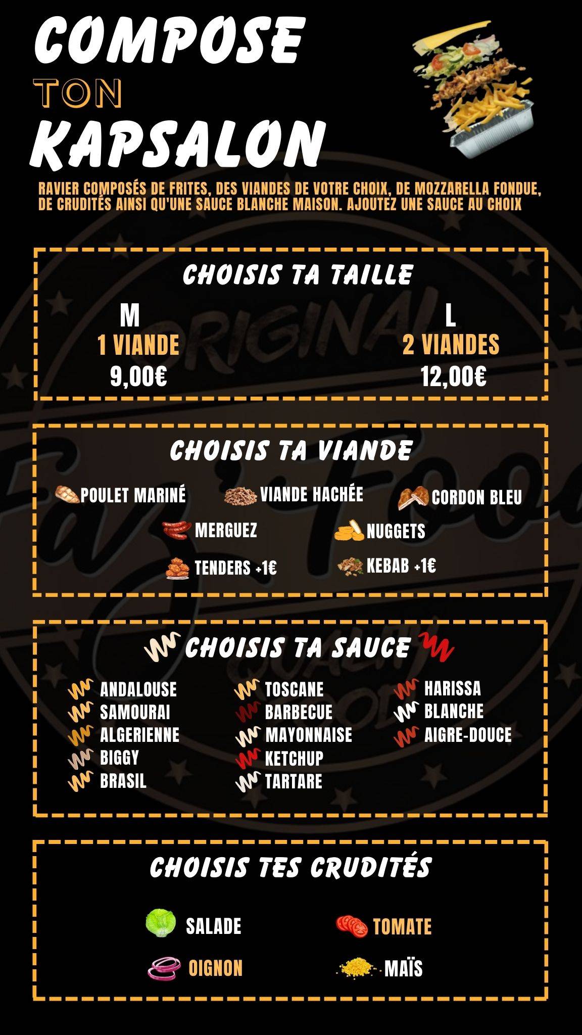 Menu de Faz Food