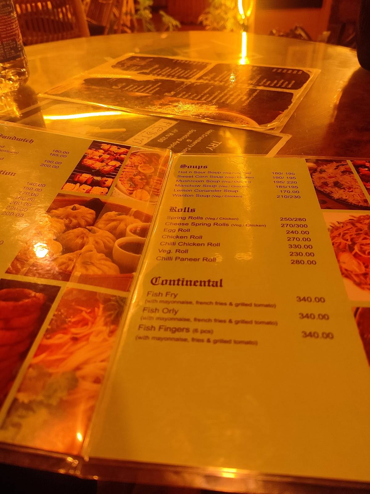 Fiesta Restaurant menu