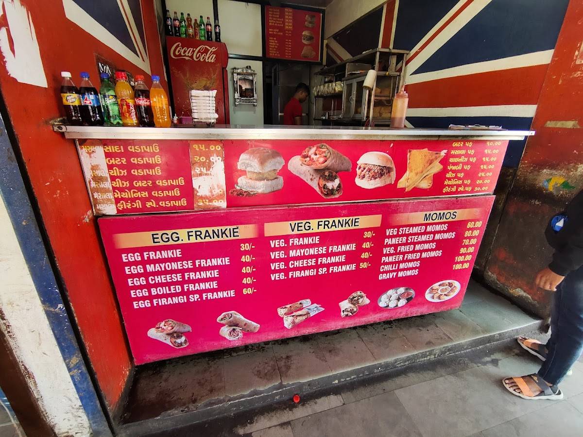 Firangi Frankie menu