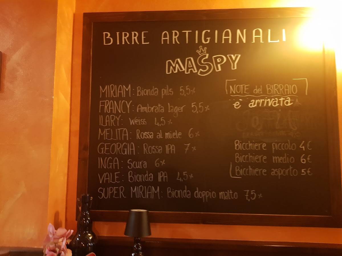 Menu di Fly Pub 