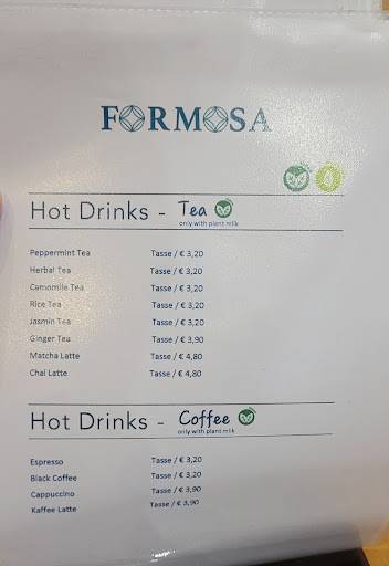 Menu de Formosa Food