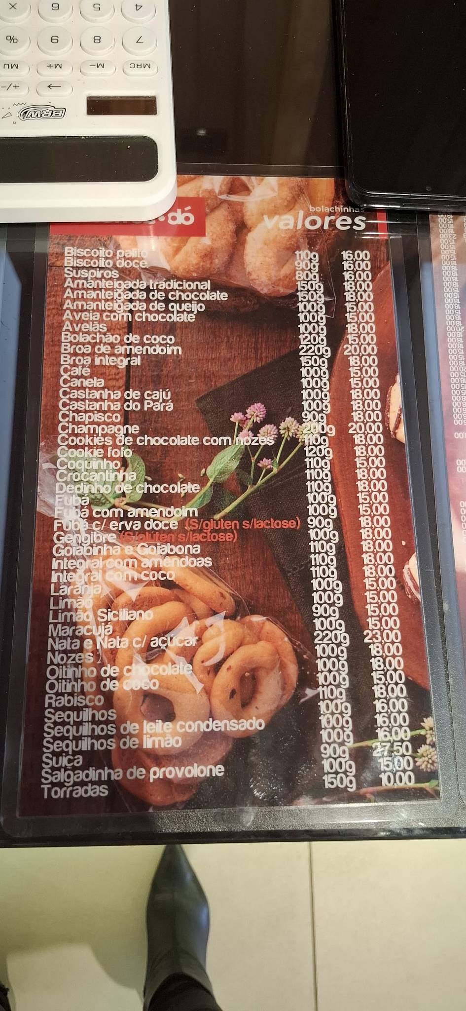 Forrobodó cardápio