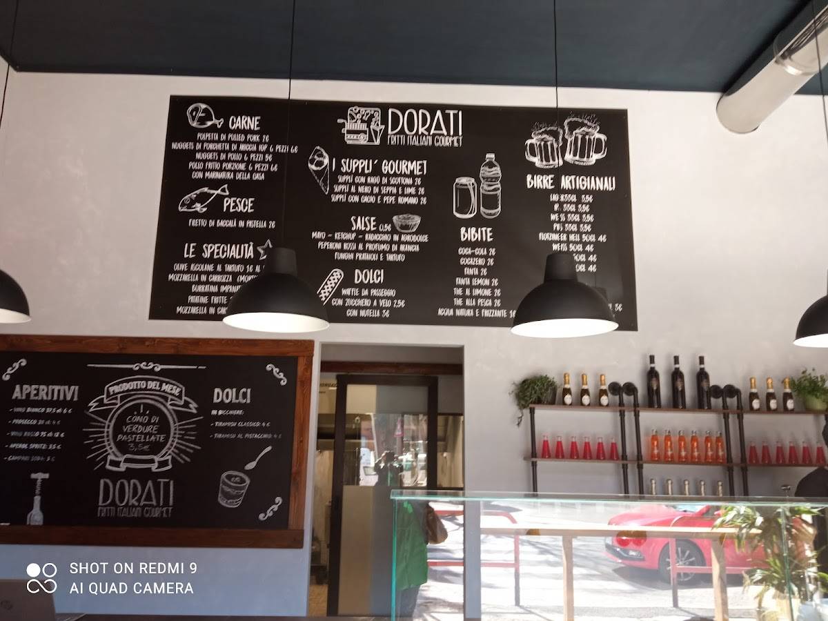 Menu di DORATI 2040 