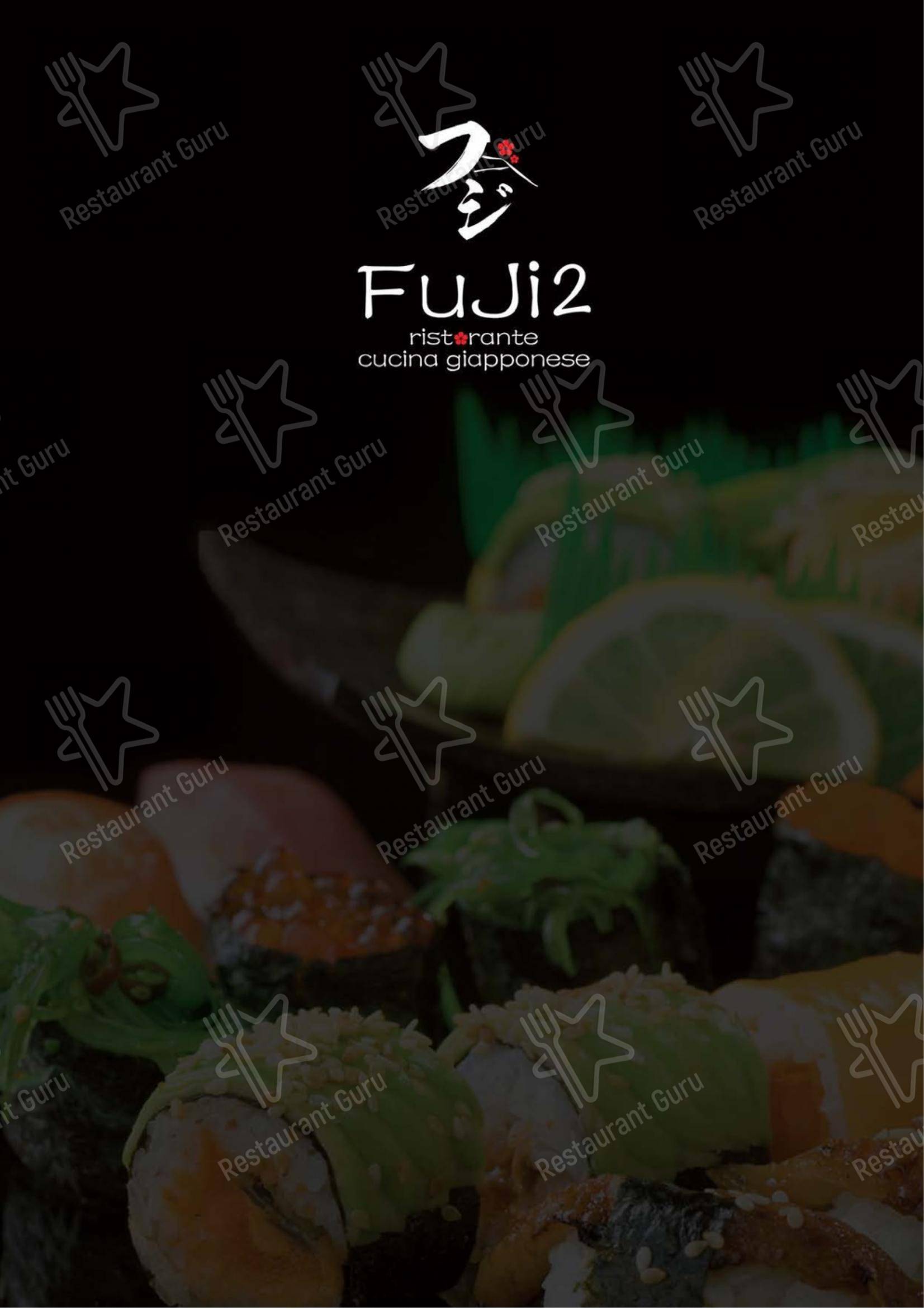 Menu bar per Ristorante Fuji 2 in Ravenna