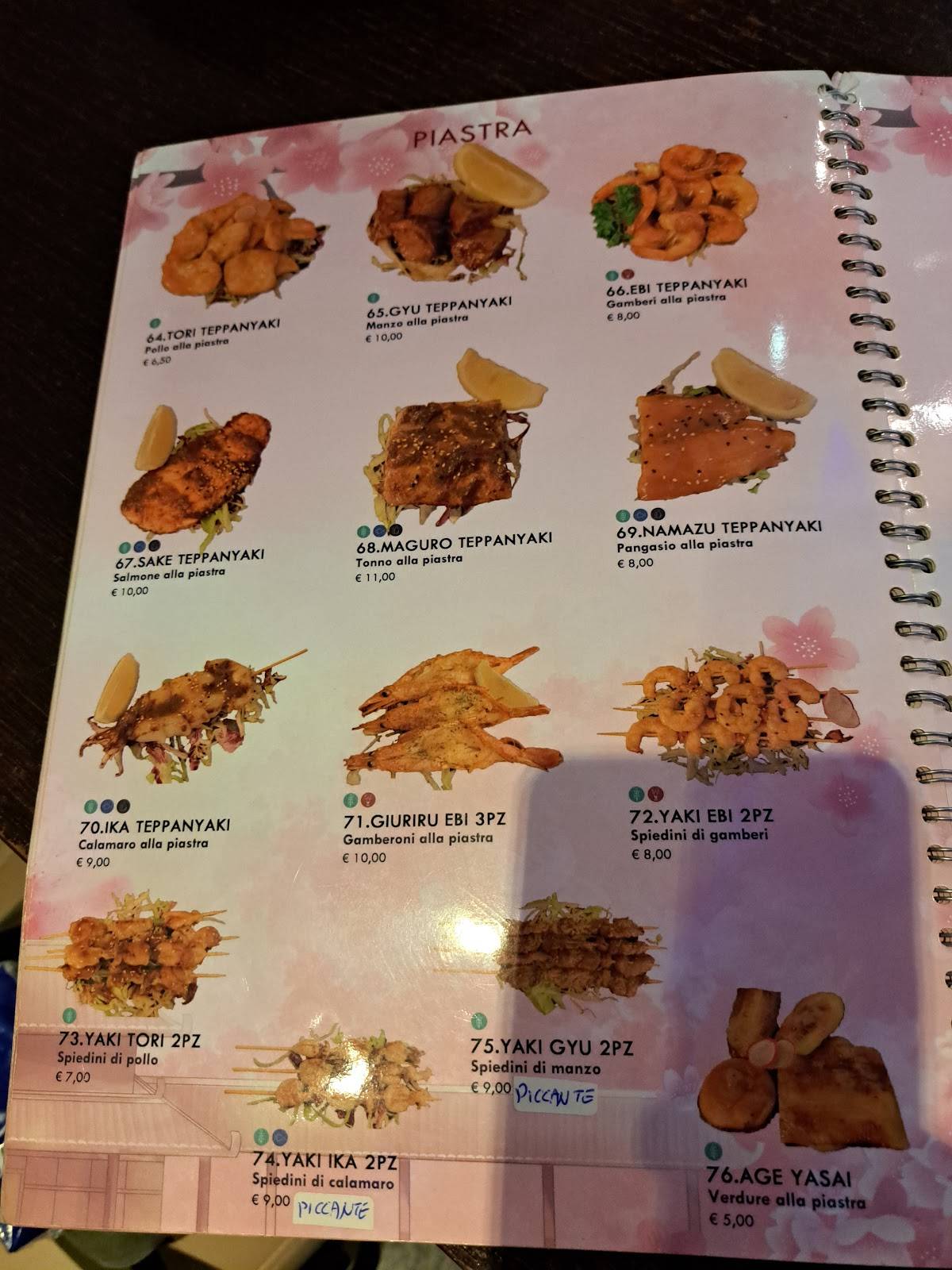 Menu di Ristorante Fuji 2 