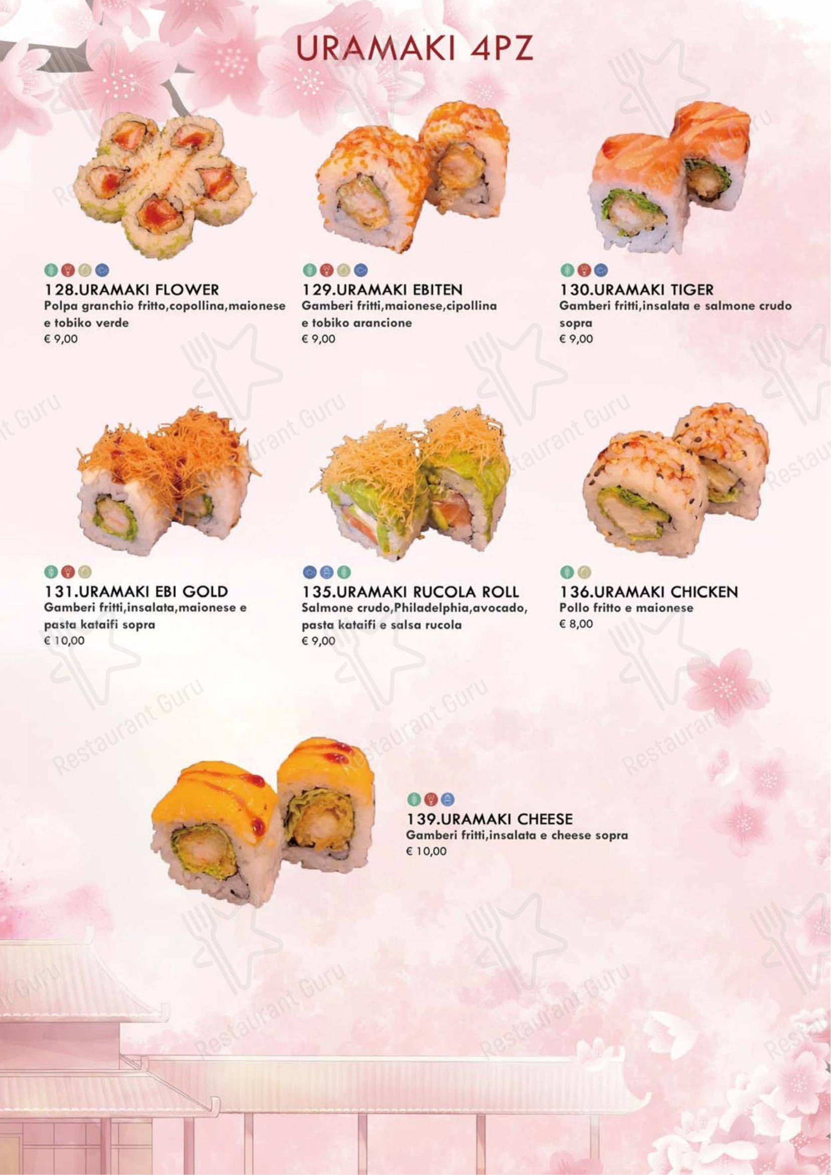Menu di Ristorante Fuji 2 - Menu