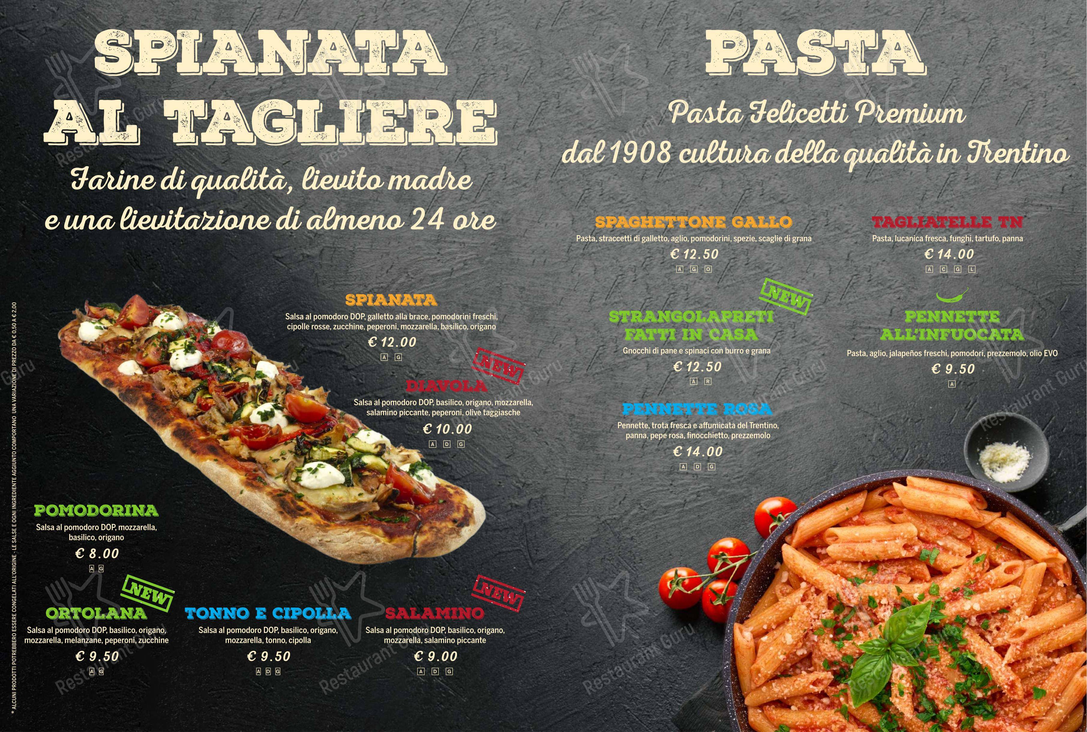 Ristorante Galloway in Trento - Menu