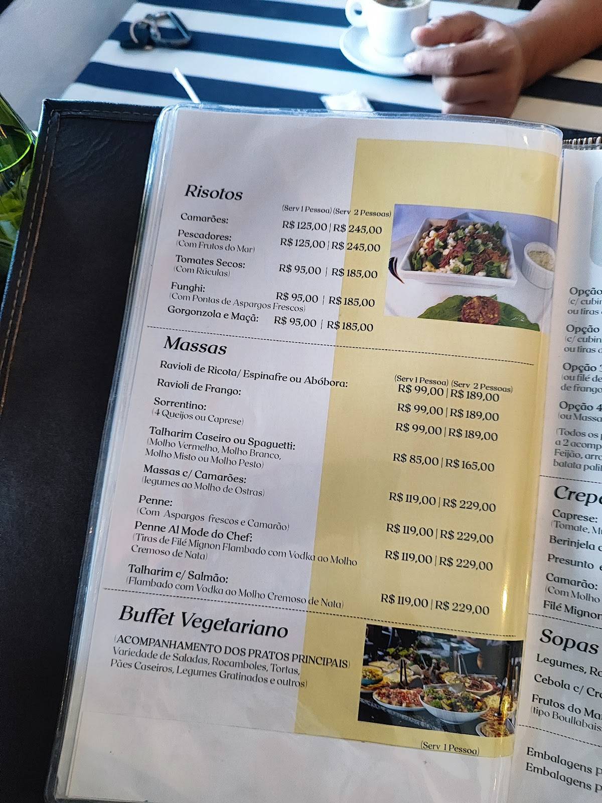 Setentaesete Restaurante cardápio
