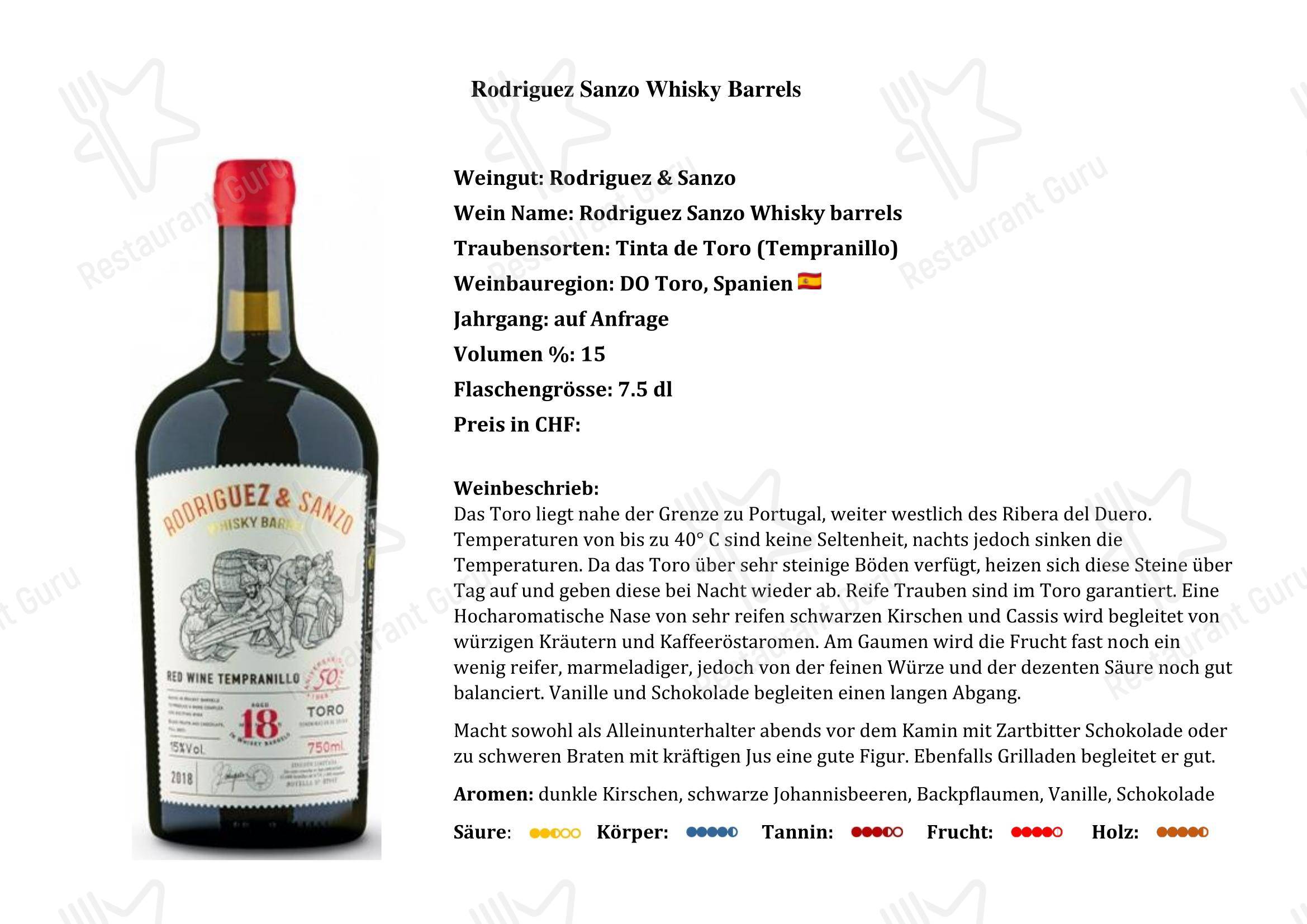 Menu di Gasthaus Alp Scheidegg - Коктейльная карта