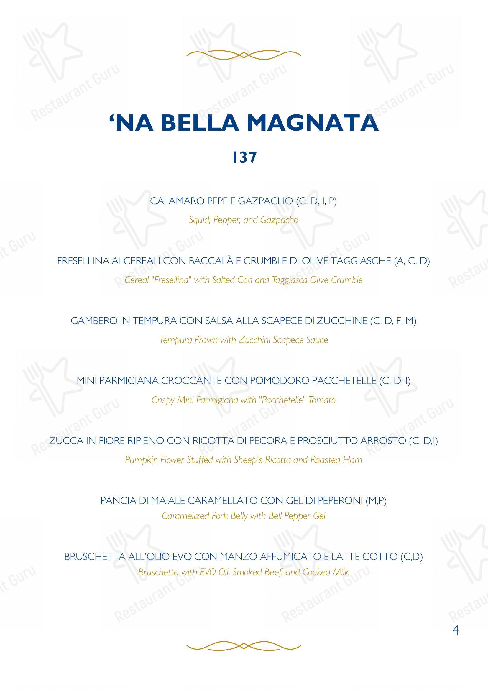 Ночное меню per George in Napoli