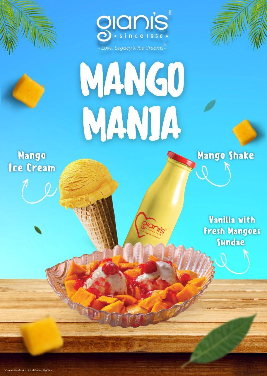 Giani's Ice Cream Parlour Mathura menu