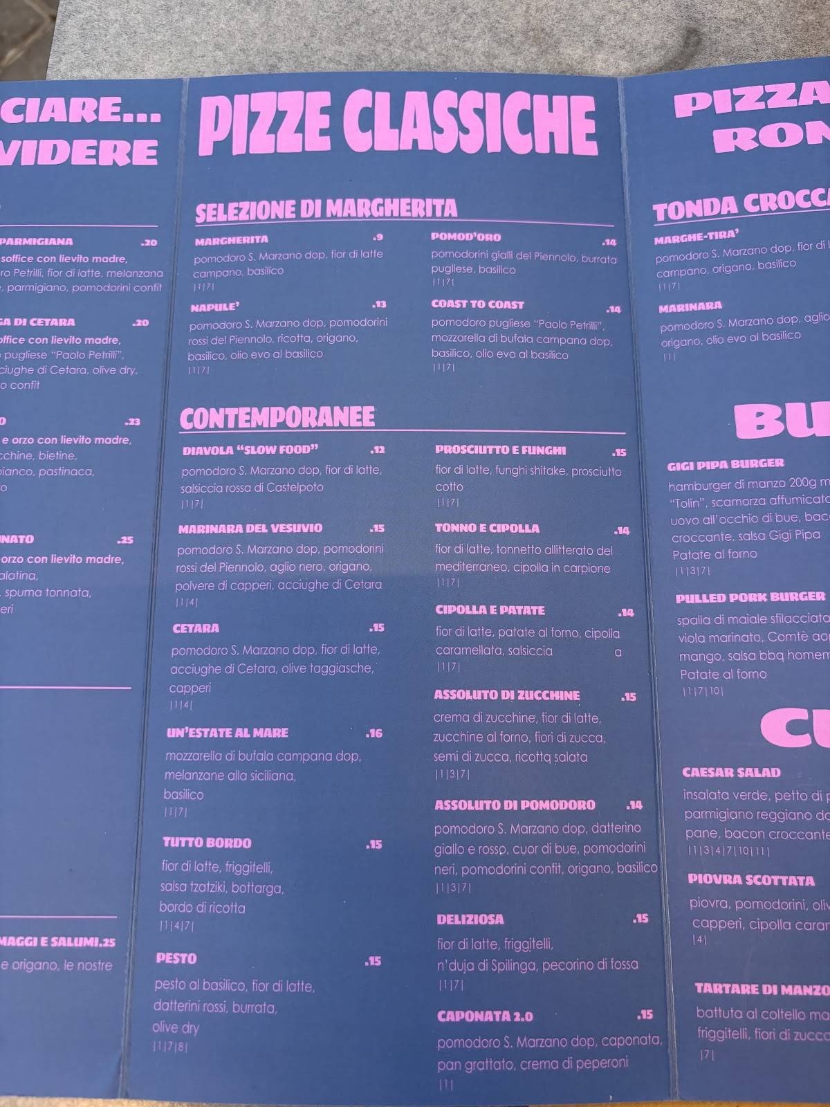 Menu di Gigi Pipa 