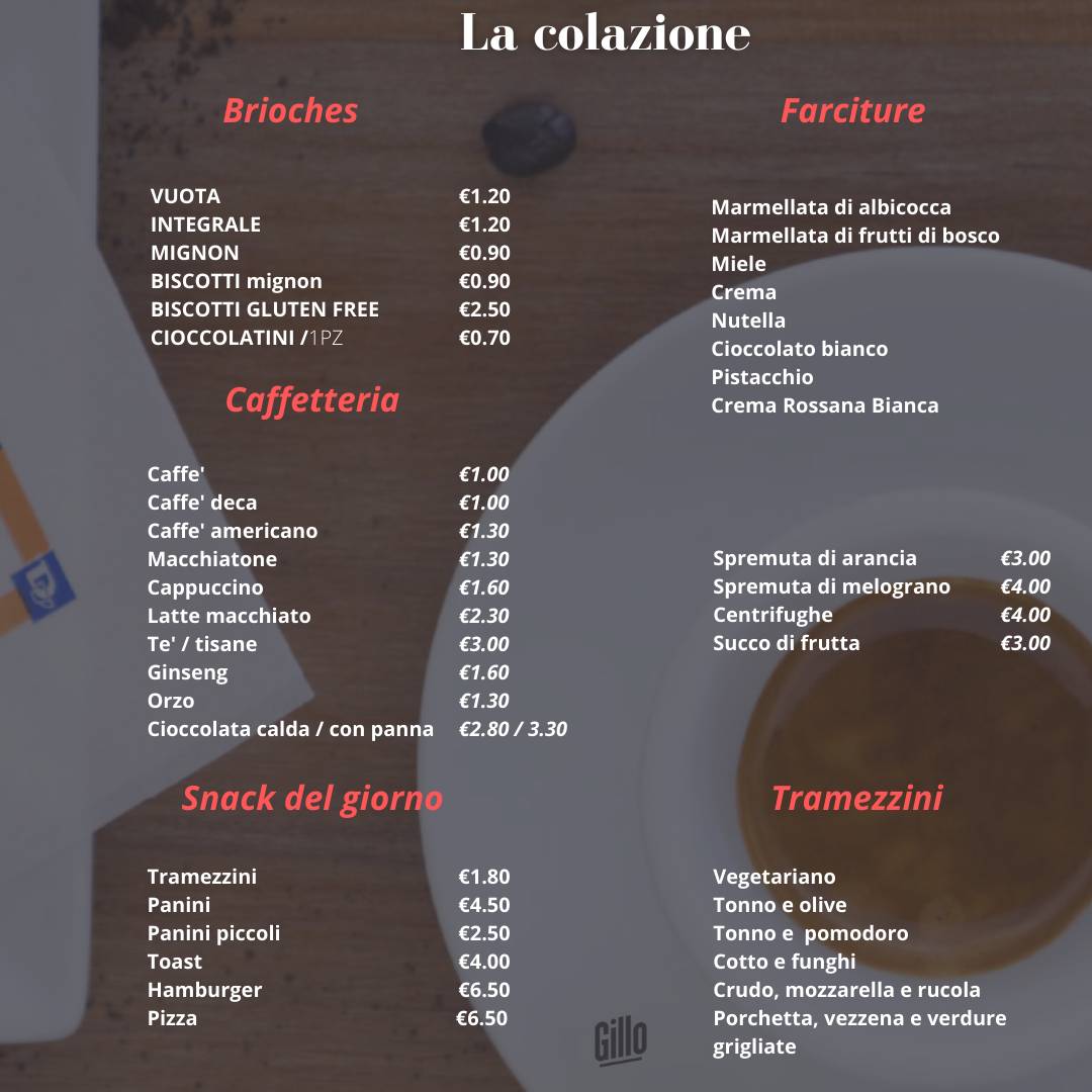 Menu di Gillo 