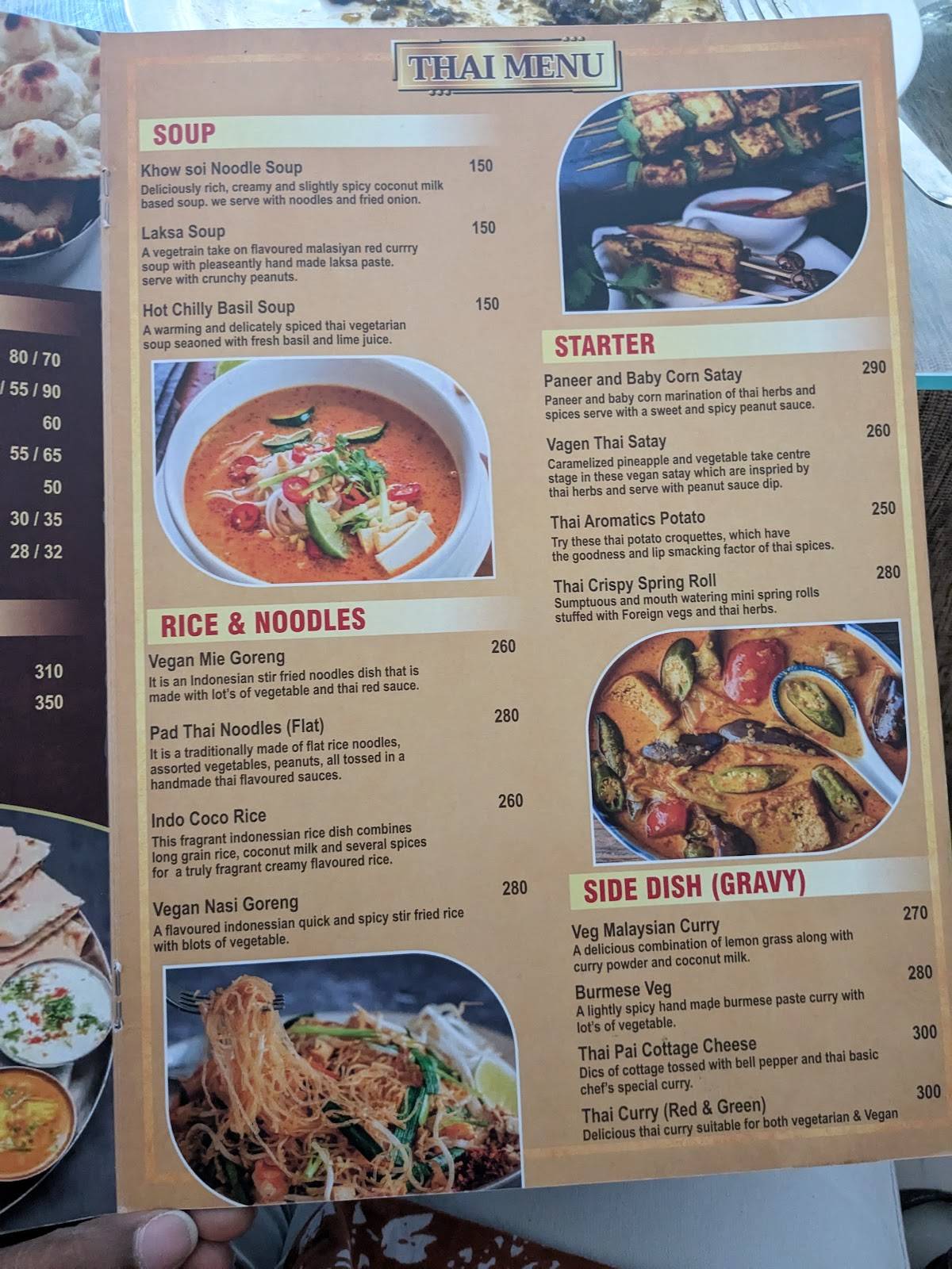 Gokul Restaurant menu