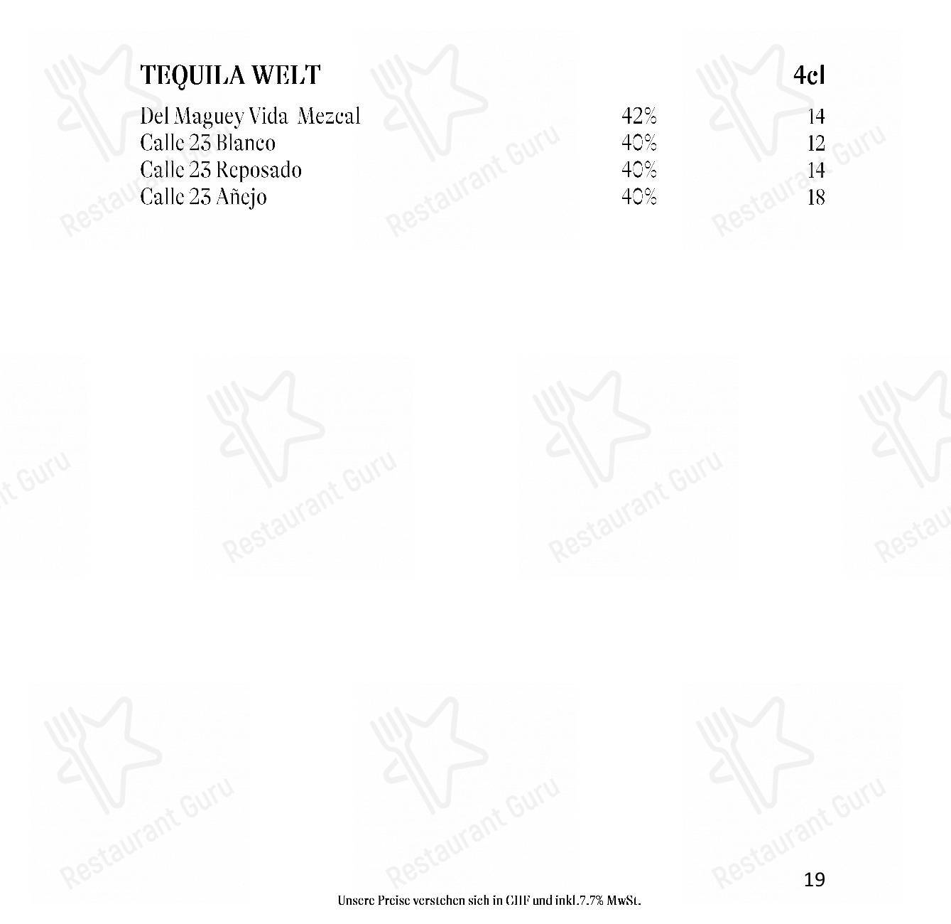 Menu per Gourmet Restaurant Guarda Val in Lantsch/Lenz