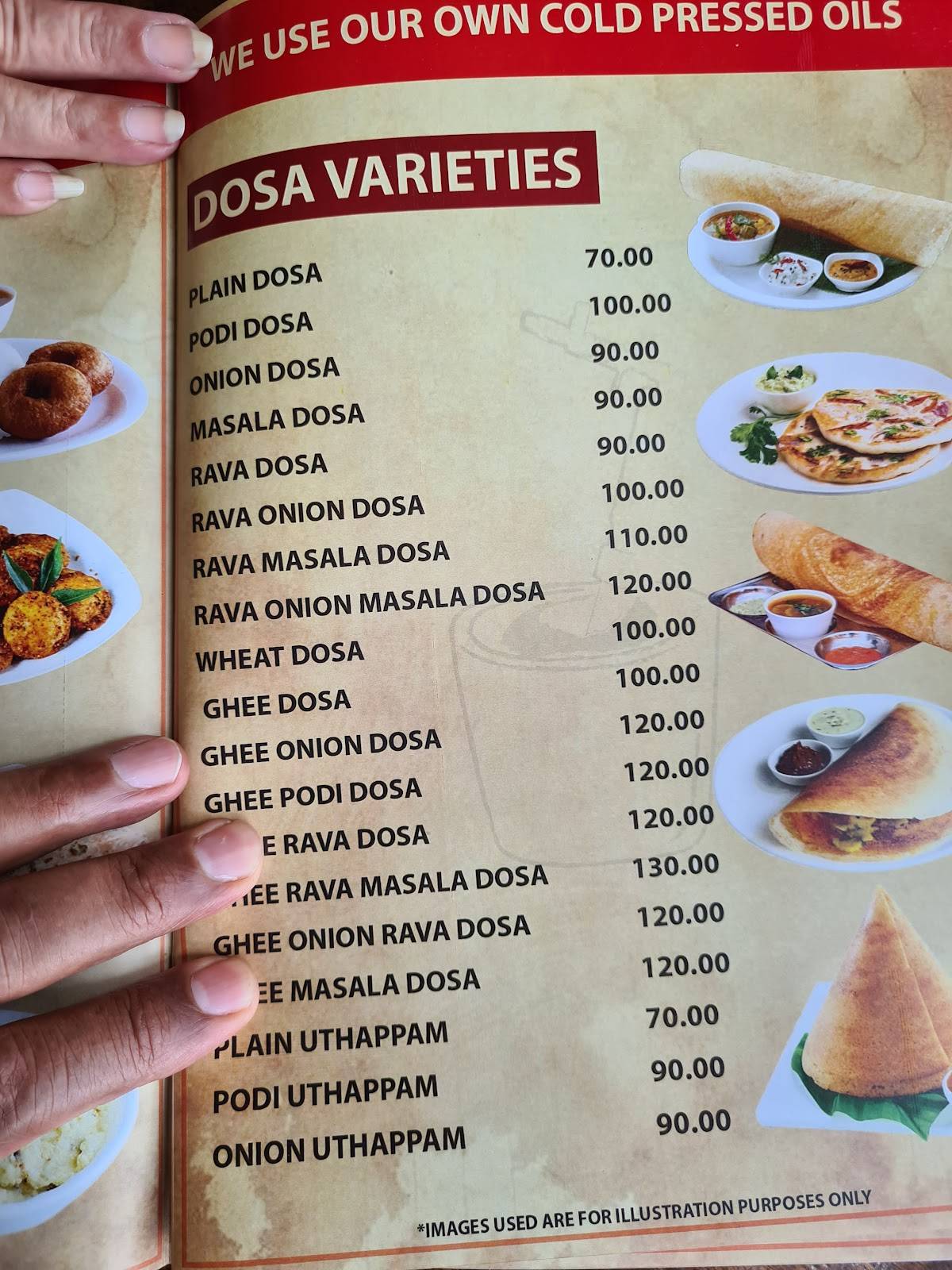 Menu at Grami Cafe Millet Food Restaurant, India