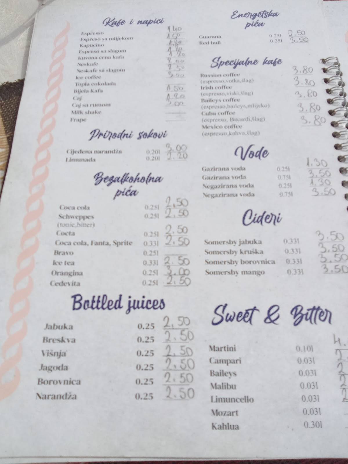 Menu de Gurman