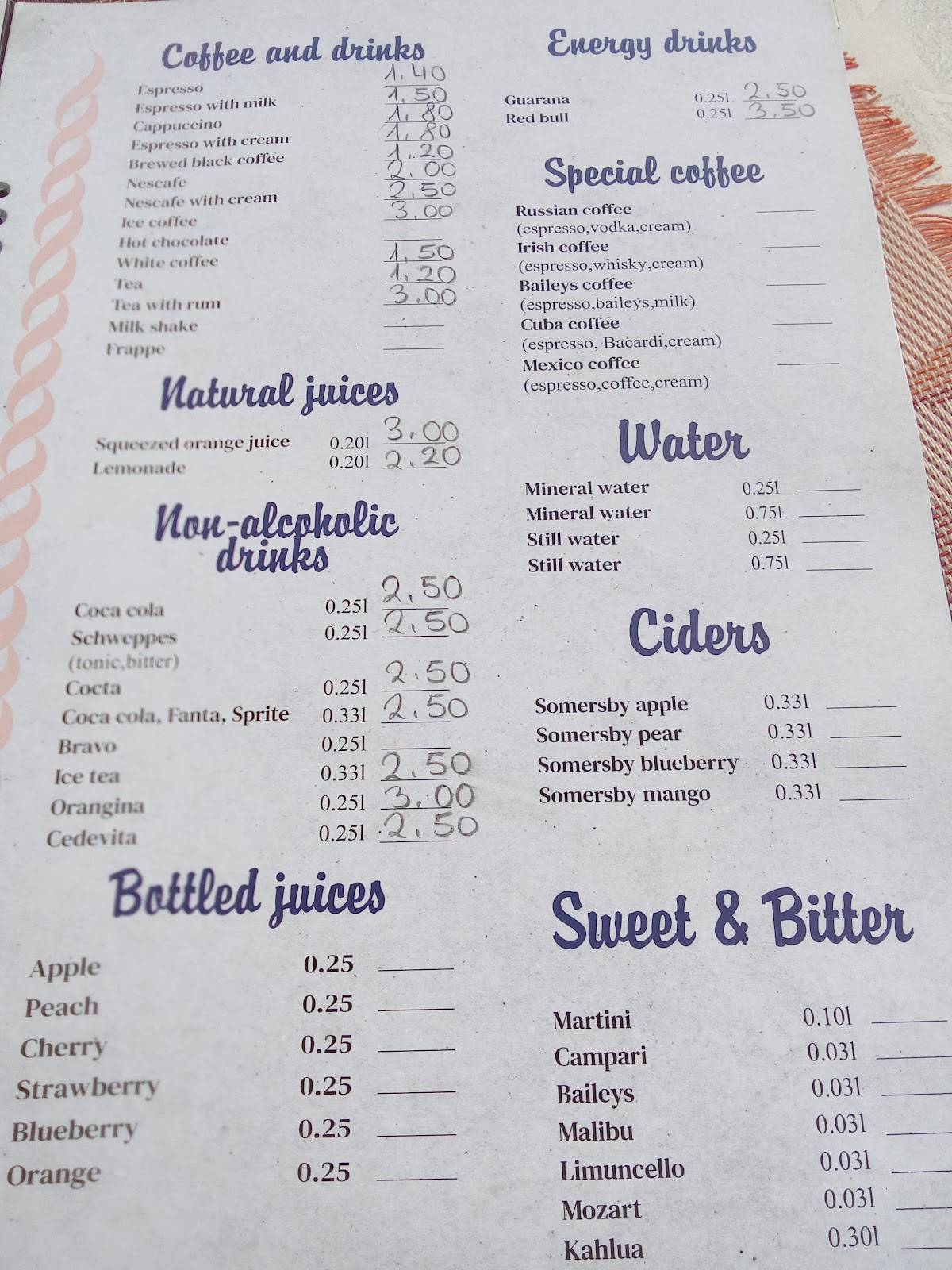 Menu de Gurman