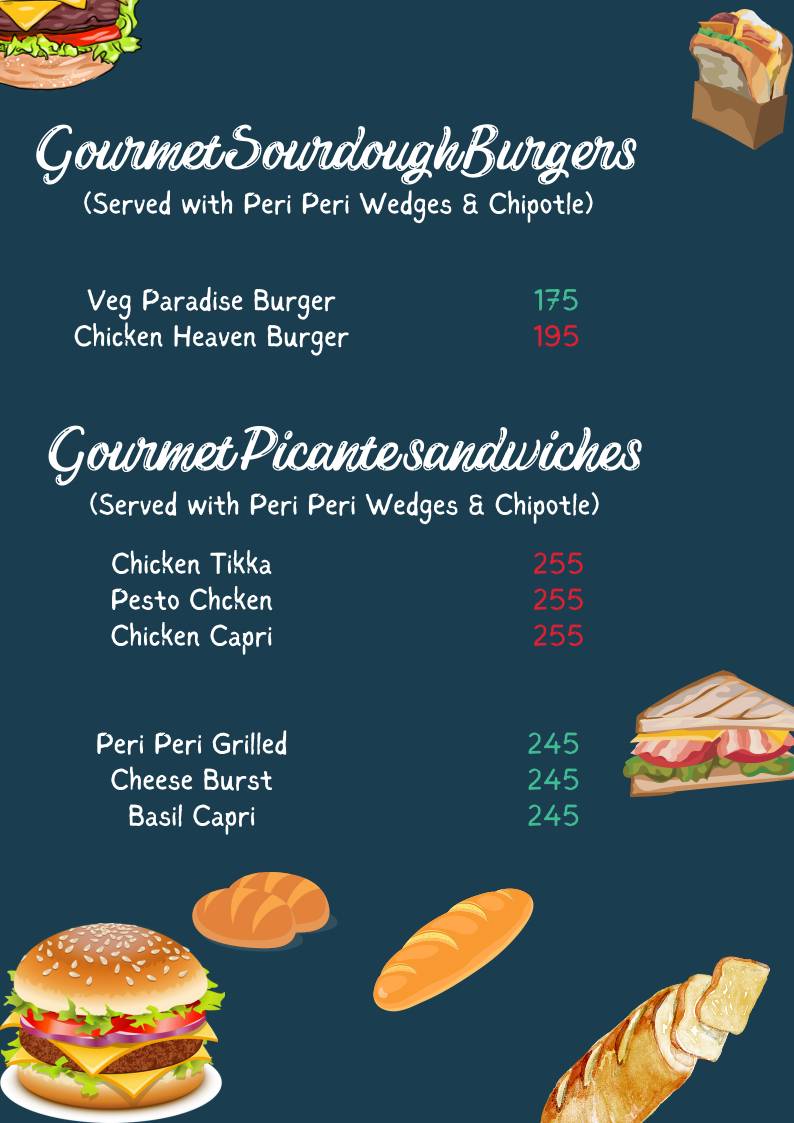 Picante Pizzeria & Taqueria menu