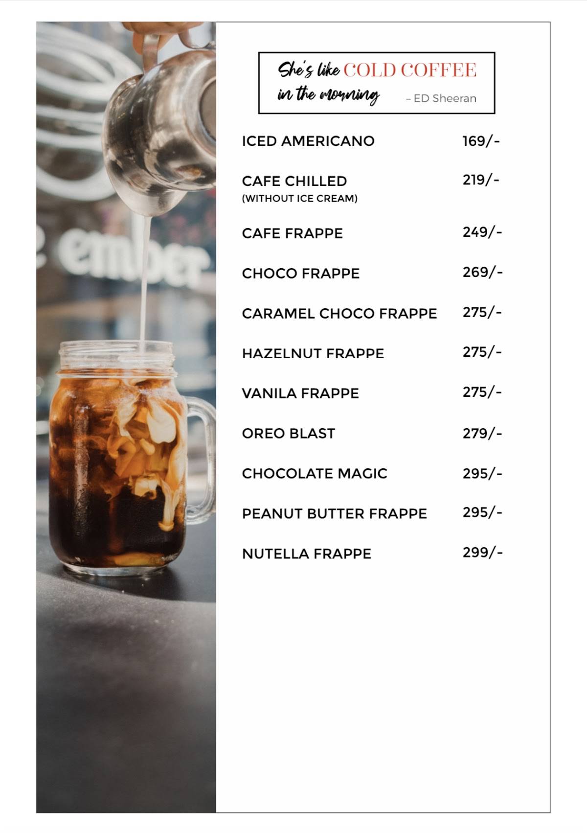 HODOL'S menu