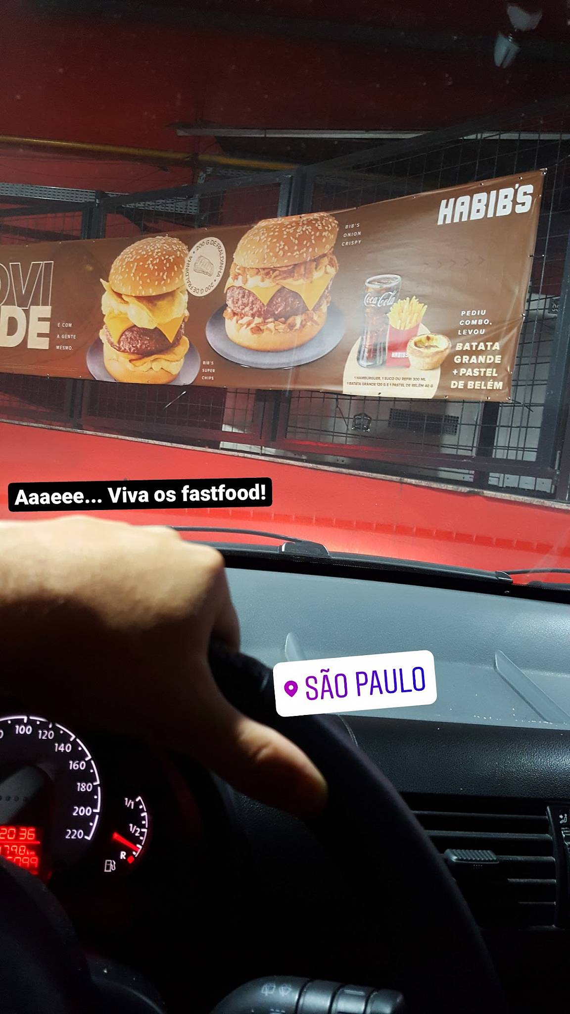 Habib's cardápio