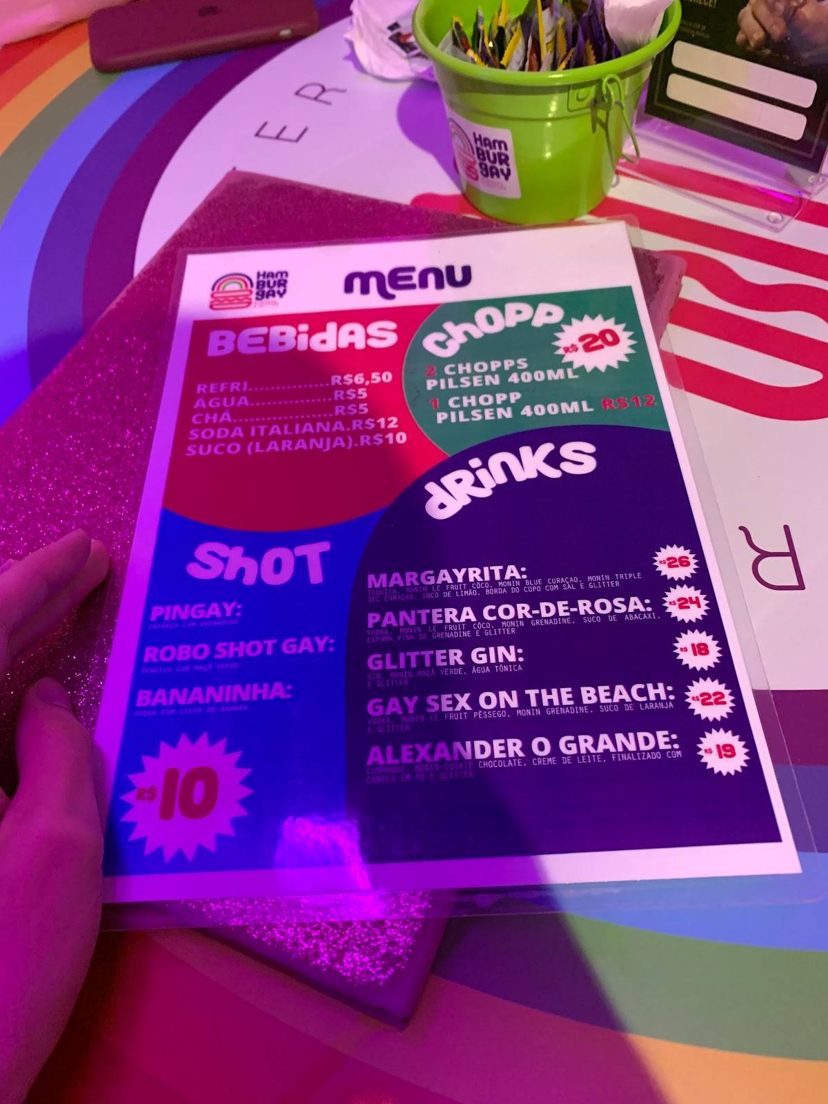 Hamburgay cardápio