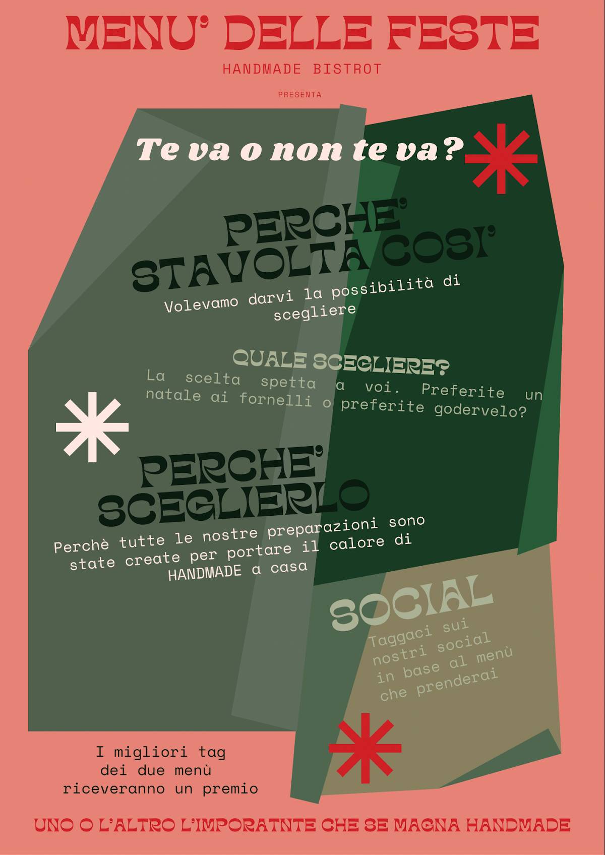 Menu di HandMade Fregene 